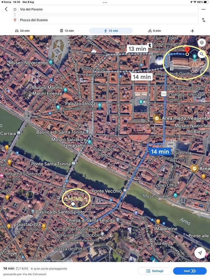 Uffizi & Santo Spirito Family/Groups Apartment فلورنس المظهر الخارجي الصورة